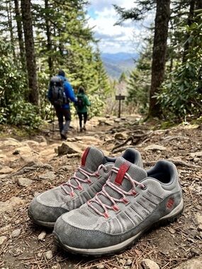 Columbia Peakfreak Enduro Kid's Light Hiking Omni-Grip Techlite Gray Waterproof